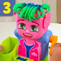 Set de plastilină Play-Doh Hair Stylin Salon Multicolor / 3+ photo 5