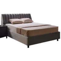 Кровать Ambianta BREMEN 160 x 200 см / ЛДСП / Серый