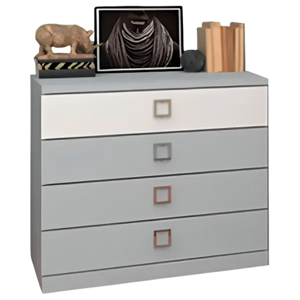 Comodă Ambianta AMIGO 1.0 m 84.2 x 100.2 x 52 / PAL / Gray photo 1