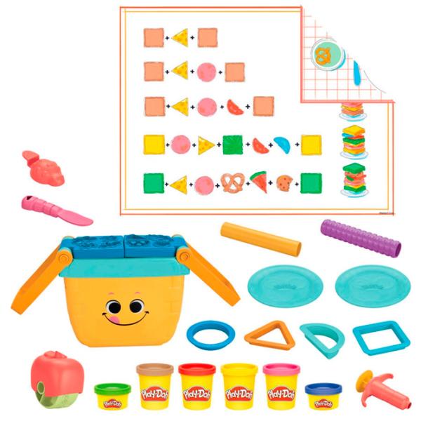 Set de plastilină Play-Doh Picnic Shapes Multicolor / 3+ photo 2