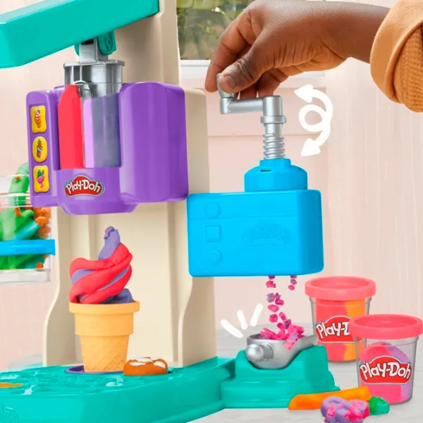Set de plastilină Play-Doh Rainbow SwirlIice Cream Multicolor / 3+ photo 2