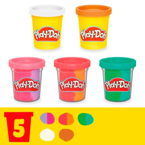 Set de plastilină Play-Doh Rainbow SwirlIice Cream Multicolor / 3+ photo 3