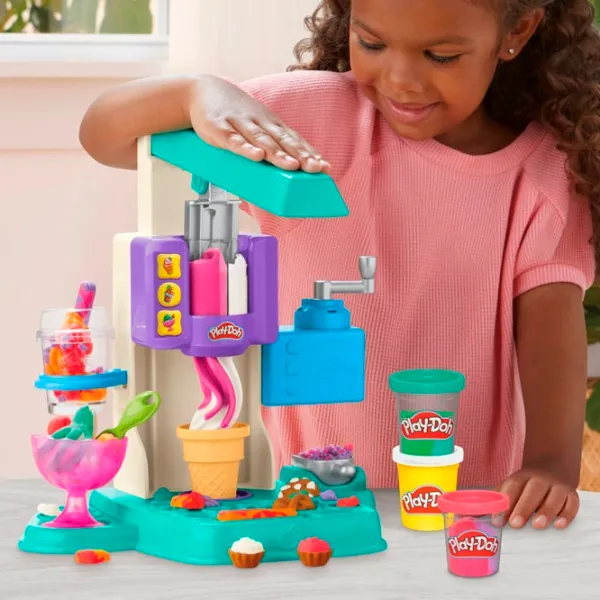 Set de plastilină Play-Doh Rainbow SwirlIice Cream Multicolor / 3+ photo 7