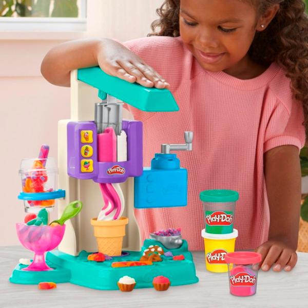 Set de plastilină Play-Doh Rainbow SwirlIice Cream Multicolor / 3+ photo 7