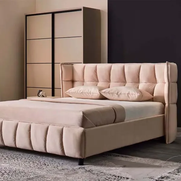 Кровать Ambianta HAMBURG 180 x 200 см / ЛДСП / Бежевый photo 2