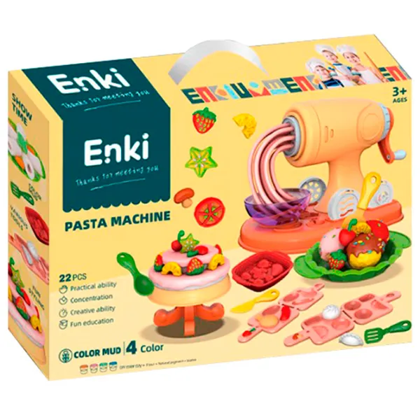 Набор пластилина Enki EK6042 Разноцветный / 3+ photo 1