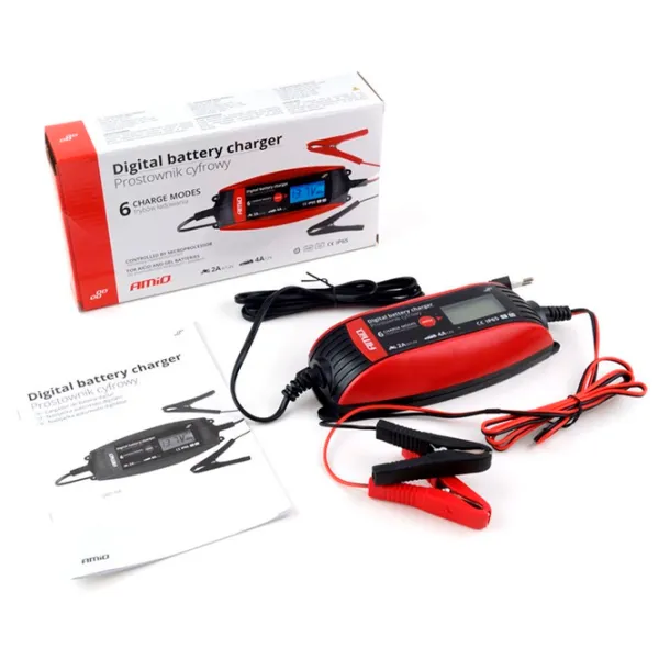 Автомобильное зарядное устройство Amio DVL DBC-01 2 A - 4 A photo 4