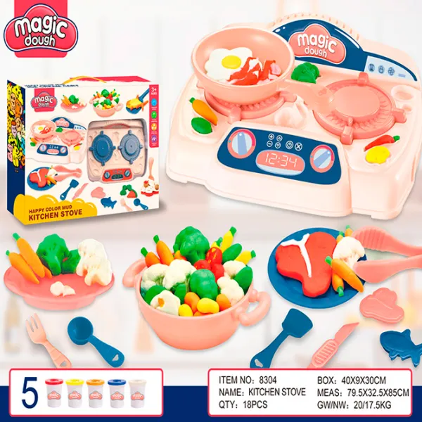 Набор пластилина Madic Dough 8304 Разноцветный / 3+ photo 2