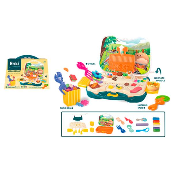 Набор пластилина Enki EK6023 Разноцветный / 3+ photo 1