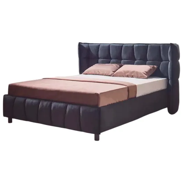 Кровать Ambianta HAMBURG 180 x 200 см / ЛДСП / Черный photo 1