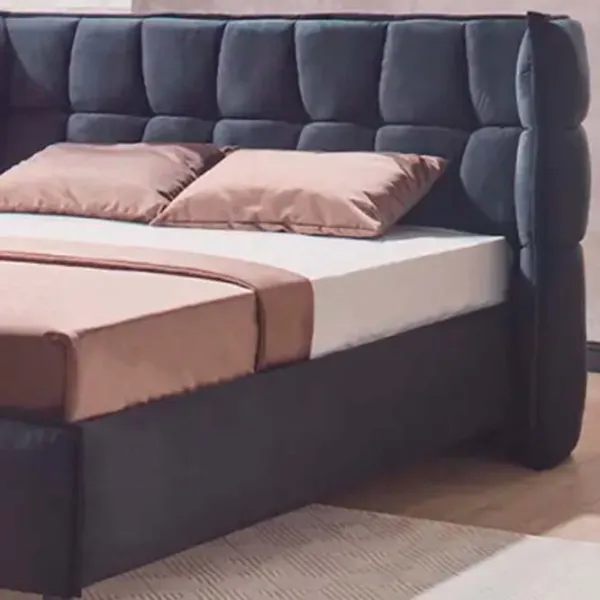 Кровать Ambianta HAMBURG 180 x 200 см / ЛДСП / Черный photo 2