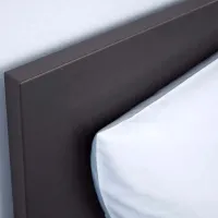 Кровать Ikea Malm/Luroy 4 180 x 200 см / Шпон / Черно-Коричневый photo 6
