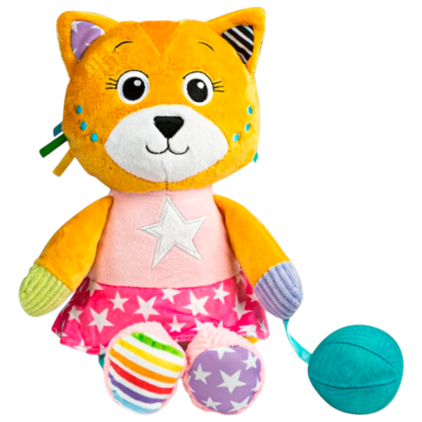 Jucărie moale Clementoni Animals 17908  0+ / Orange photo 1