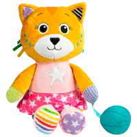 Jucărie moale Clementoni Animals 17908  0+ / Orange