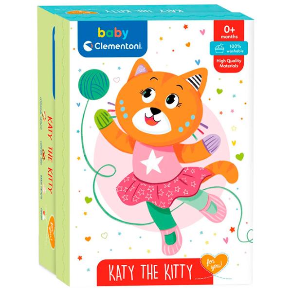 Jucărie moale Clementoni Animals 17908  0+ / Orange photo 3