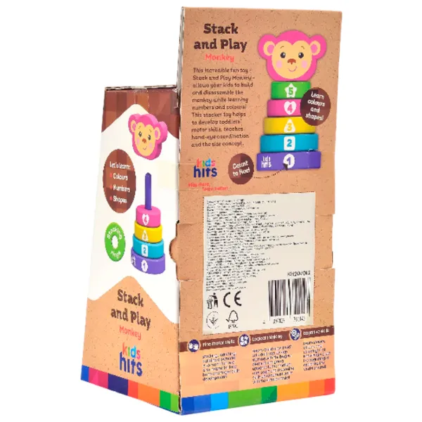 Jucărie interactivă Kids Hits Monkey KH20/013 1+ / Multicolor photo 5