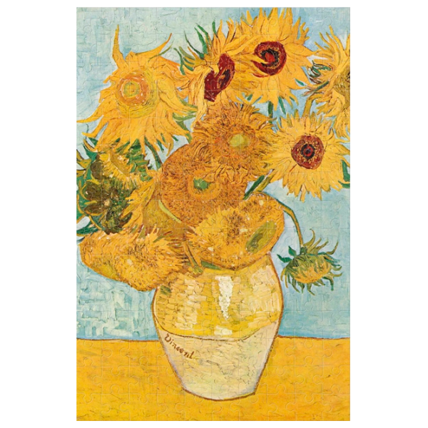 Puzzle Londji Sunflowers Van Gogh 6+/ Numărul de piese: 150 photo 1