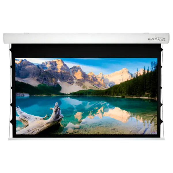 Ecran pentru proiector Sopar Taurus Tensioned 207 cm / 280 cm / Pe perete / White photo 1