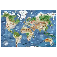 Puzzle Londji Discover the World 6+/ Количество деталей: 600