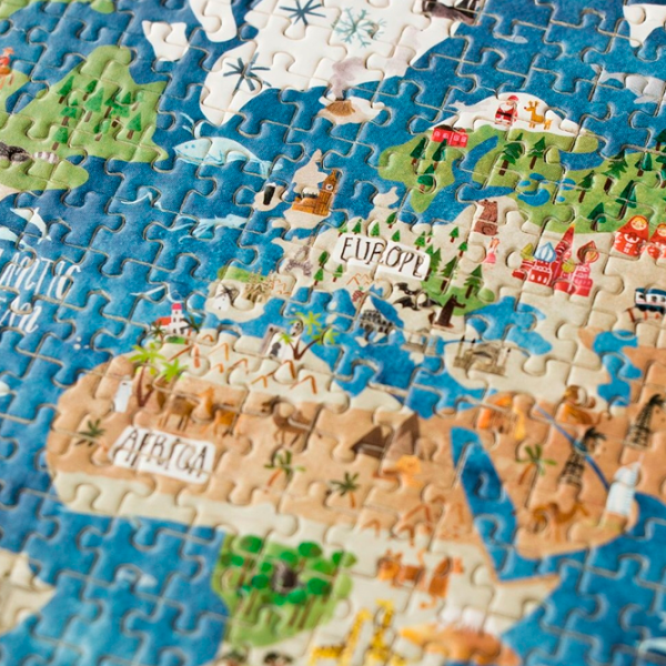 Puzzle Londji Discover the World 6+/ Numărul de piese: 600 photo 2