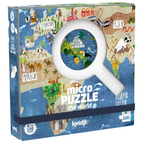 Puzzle Londji Discover the World 6+/ Numărul de piese: 600 photo 5