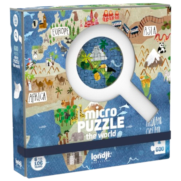 Puzzle Londji Discover the World 6+/ Numărul de piese: 600 photo 5