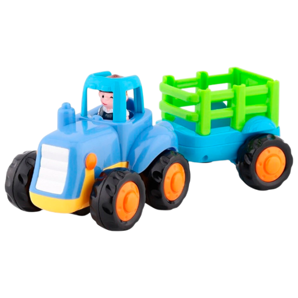 Tрактор Hola Toys 326AB 6944167132614  / / Черный Разноцветный photo 1