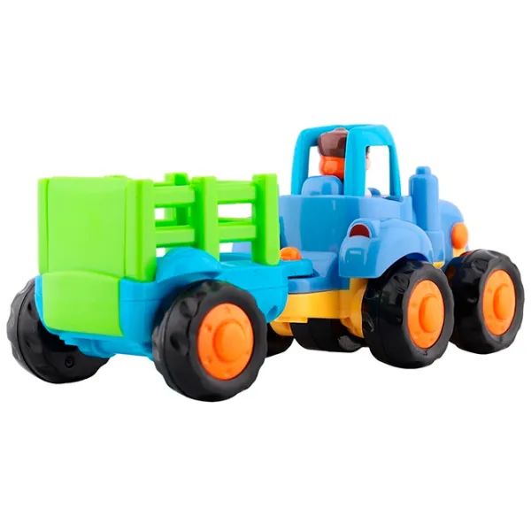 Tрактор Hola Toys 326AB 6944167132614  / / Черный Разноцветный photo 2