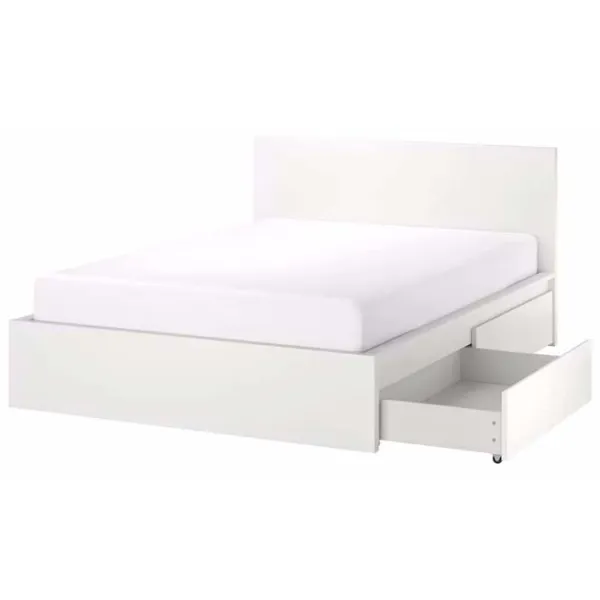 Pat Ikea Malm/Luroy 4 160 x 200 cm / Furnir / White photo 1