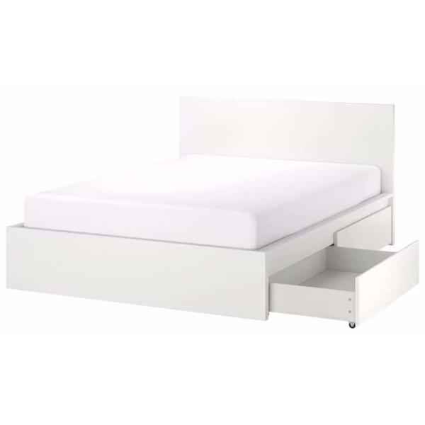 Pat Ikea Malm/Luroy 4 160 x 200 cm / Furnir / White photo 1