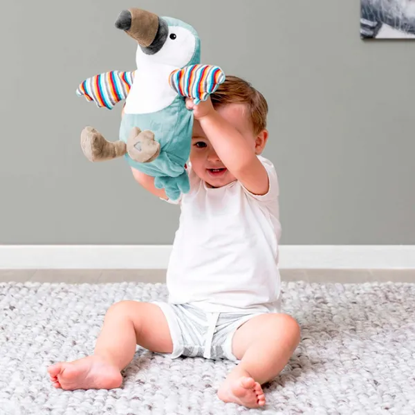 Jucărie interactivă Zazu Timo Clapping Soft Toy  0+ / Blue photo 2