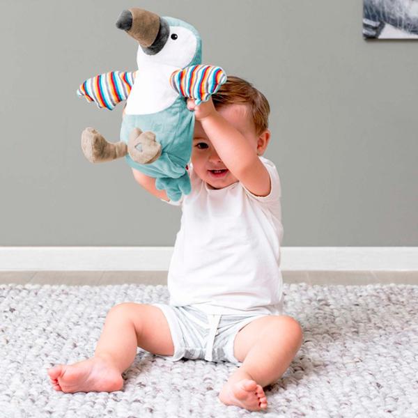 Jucărie interactivă Zazu Timo Clapping Soft Toy  0+ / Blue photo 2