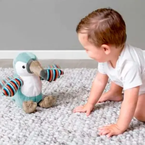 Jucărie interactivă Zazu Timo Clapping Soft Toy  0+ / Blue photo 4
