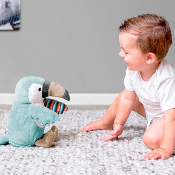 Jucărie interactivă Zazu Timo Clapping Soft Toy  0+ / Blue photo 5