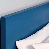 Кровать Ikea Malm/Luroy 4 160 x 200 см / Шпон / Синий photo 4