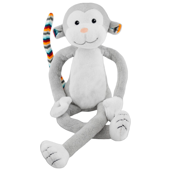 Jucărie interactivă Zazu Max Soft Toy Nightlight  3+ / Gray photo 1