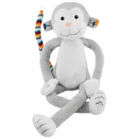 Jucărie interactivă Zazu Max Soft Toy Nightlight  3+ / Gray