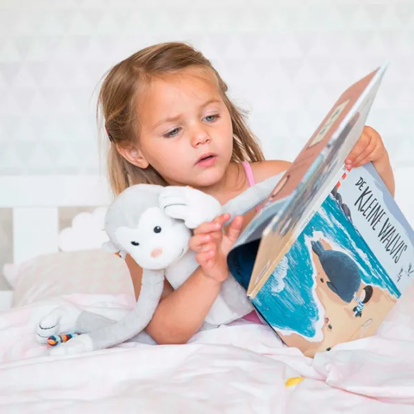 Jucărie interactivă Zazu Max Soft Toy Nightlight  3+ / Gray photo 5