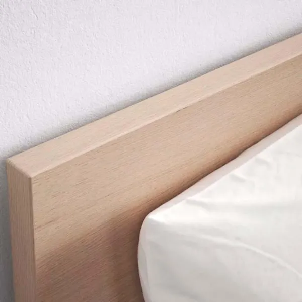 Pat Ikea Malm/Lonset 140 x 200 cm / Furnir / Bleached oak veneer photo 7