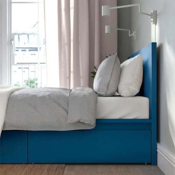 Pat Ikea Malm/Lonset 140 x 200 cm / Furnir / Blue photo 11