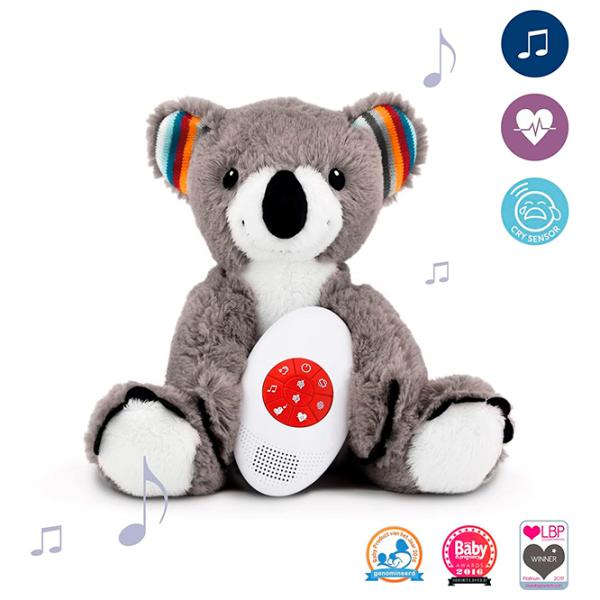 Интерактивная игрушка Zazu Animals Coco Baby Sleep Soother  0+ / Серый photo 9