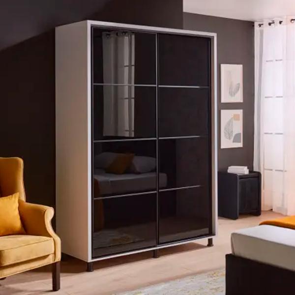 Шкаф Ambianta Torino 140 x 58см x 224 / ДСП / Белый photo 2 Шкаф Ambianta Torino 140 x 58см x 224 / ДСП / Белый photo 2