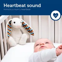 Интерактивная игрушка Zazu Animals Bibi Baby Sleep Soother 0+ / Белый photo 7