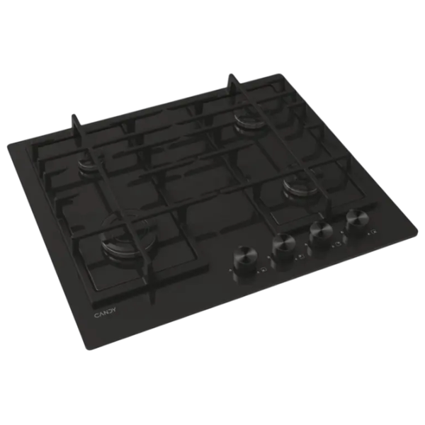 Plită încorporabilă pe gaz Candy CVFG6PB Sticlă călită / Black photo 4