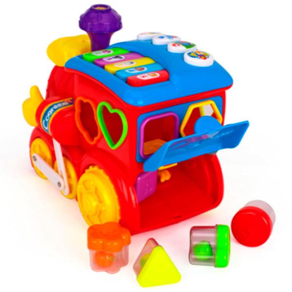 Tren Hola Toys Trenuț 556  / / Yellow Red photo 3