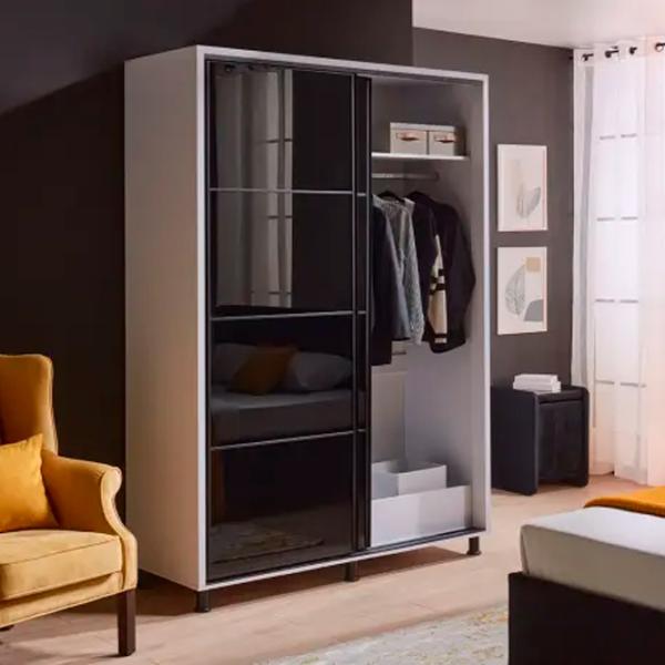 Dulap Ambianta Torino 160 x 58 x 224 / DSP / Alb photo 5 Dulap Ambianta Torino 160 x 58 x 224 / DSP / Alb photo 5