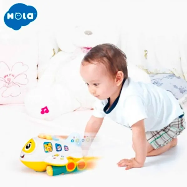 Avion Hola Toys 6103   / / Yellow White photo 6