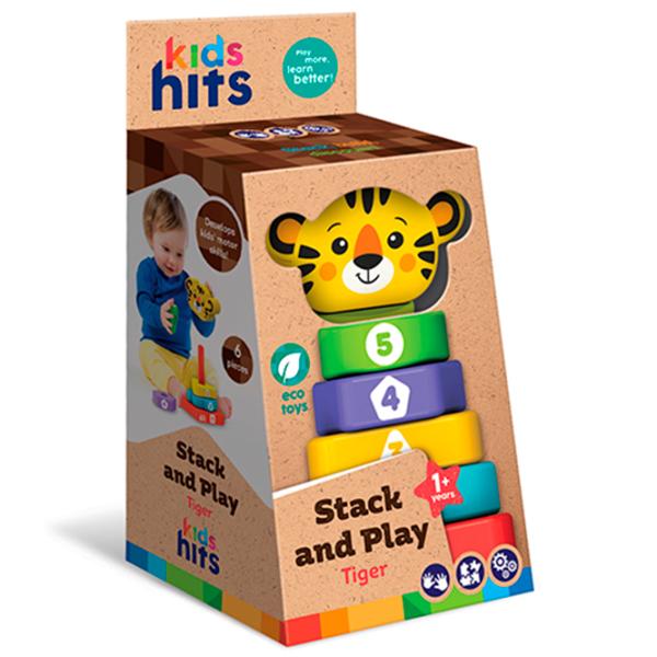 Jucărie interactivă Kids Hits Tiger KH20/014 1+ / Multicolor photo 2