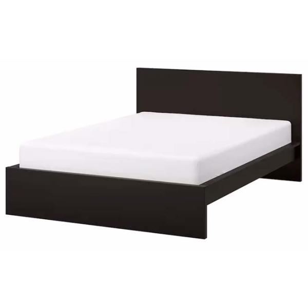 Pat Ikea Malm/Lonset 160 x 200 cm / Masiv / Black-Brown photo 1