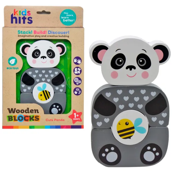 Cuburi Kids Hits Cute Panda KH20/004 1+ / Серый photo 2